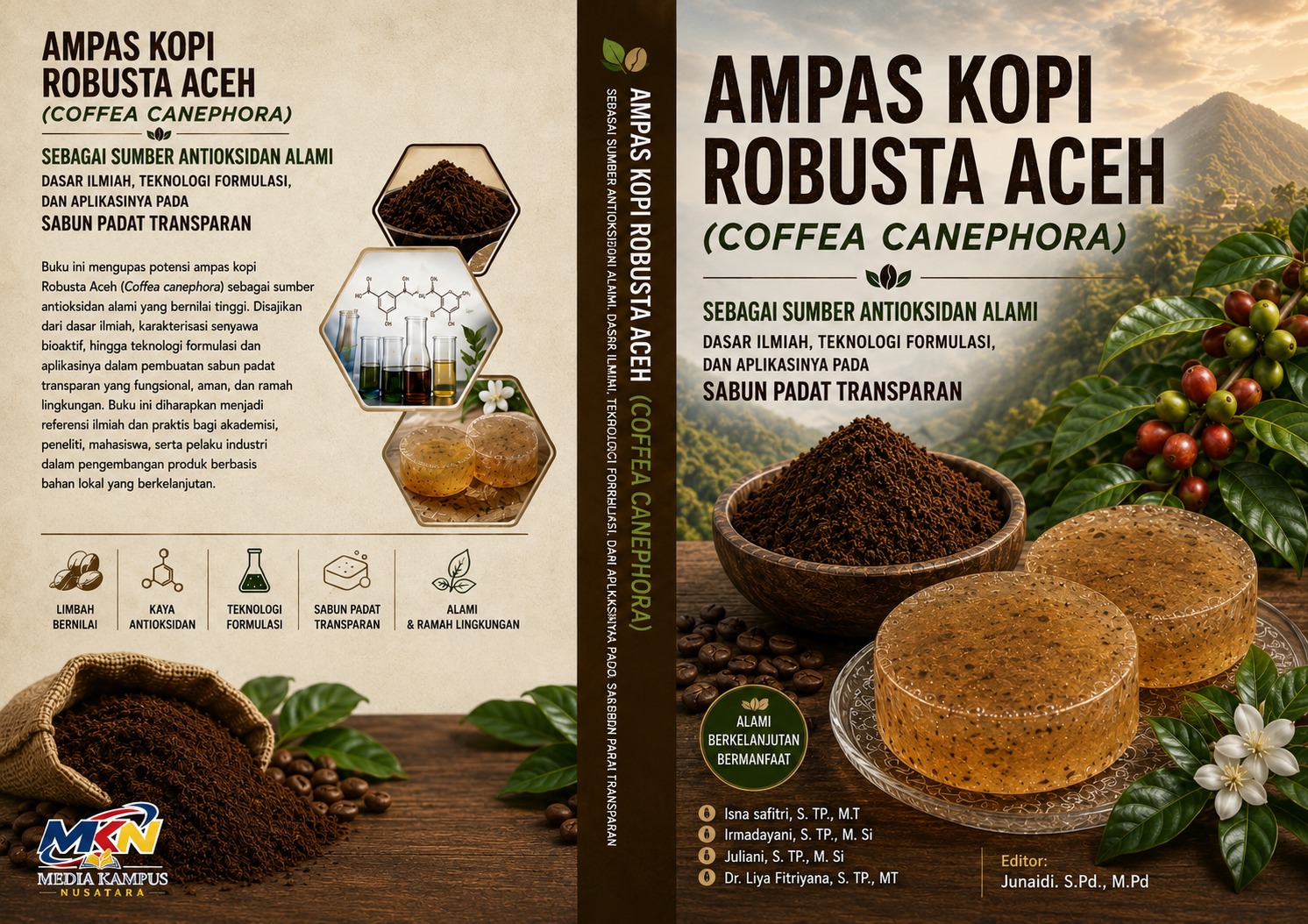 Ampas Kopi Robusta Aceh (Coffea canephora)